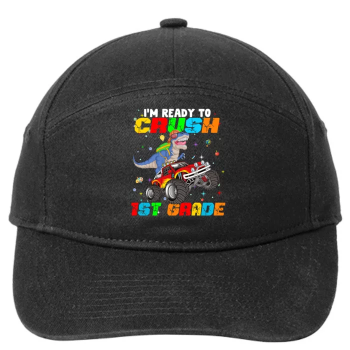 I'm Ready To Crush 1st Grade 7-Panel Snapback Hat