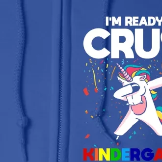 Im Ready To Crush First Grade Eletry School Great Gift Full Zip Hoodie