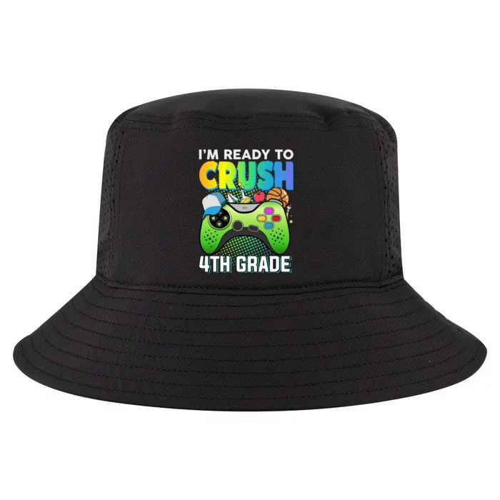 Im Ready To Crush 4th Grade Back To School Video Game Boy Gift Cool Comfort Performance Bucket Hat