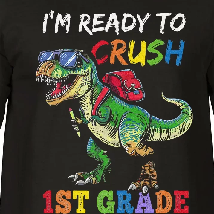 IM Ready To Crush 1st Grade Dinosaur 1st Day Of School Comfort Colors T-Shirt