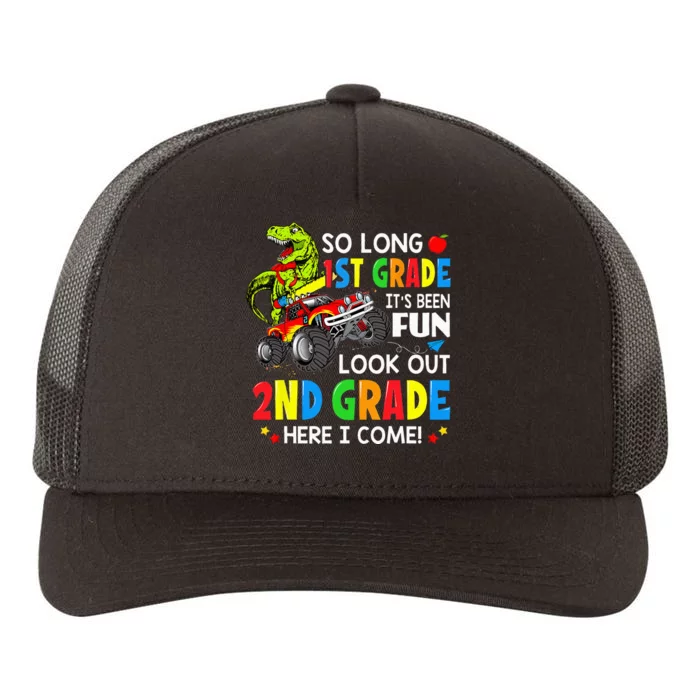 I'm Ready To Crush 2nd Grade T Rex Dinosaur Back To School Yupoong Adult 5-Panel Trucker Hat