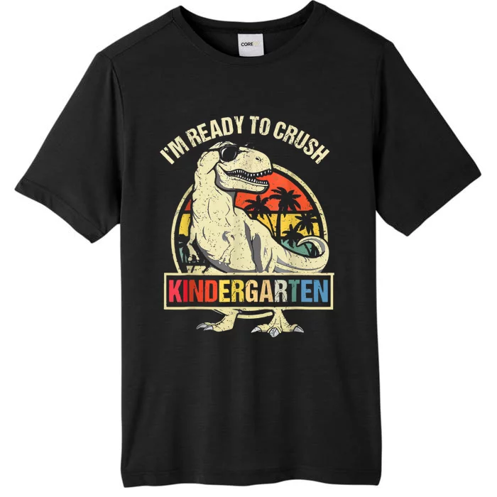 IM Ready To Crush Kindergarten Dino Dinosaur Rex ChromaSoft Performance T-Shirt