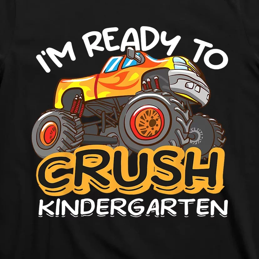 Im Ready To Crush Kindergarten Dinosaur First Day Of School T-Shirt