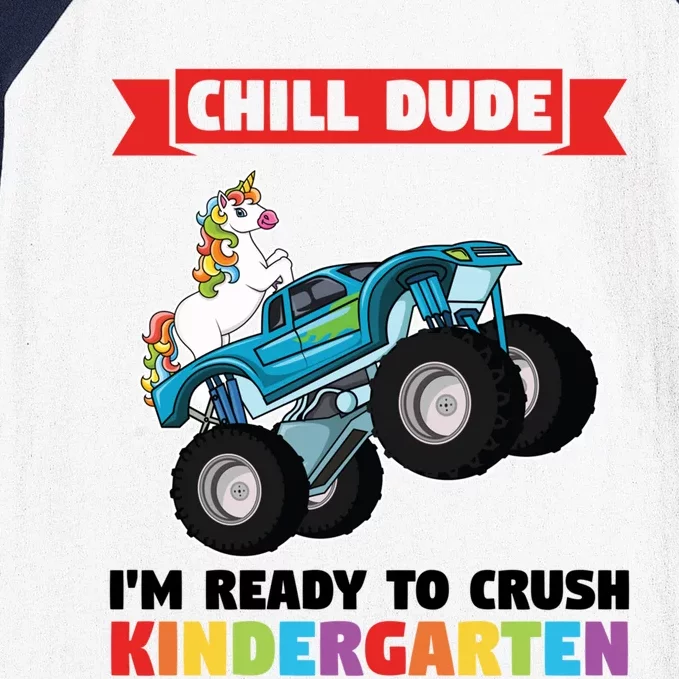 Im Ready To Crush Kindergarten Kindergarten Graduation Gift Baseball Sleeve Shirt