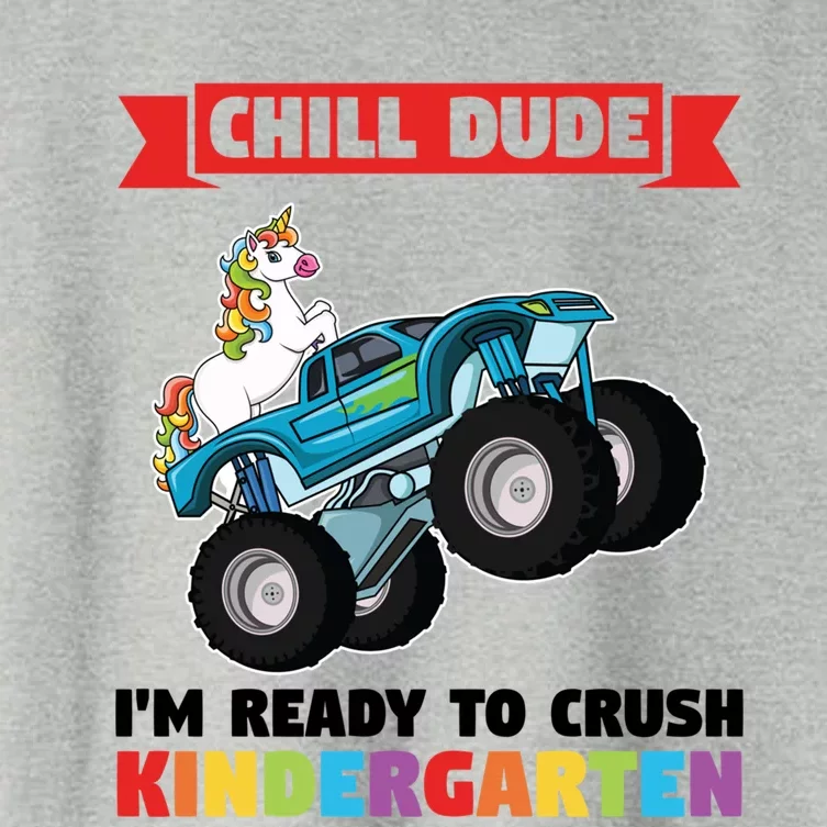 Im Ready To Crush Kindergarten Kindergarten Graduation Gift Women's Crop Top Tee