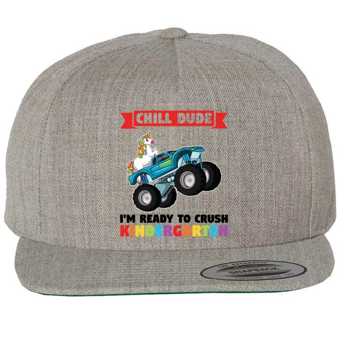 Im Ready To Crush Kindergarten Kindergarten Graduation Gift Wool Snapback Cap