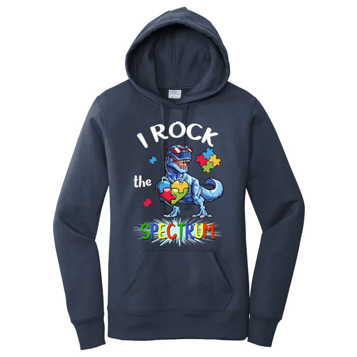 I Rock The Spectrum Autism Awareness Women's Pullover Hoodie