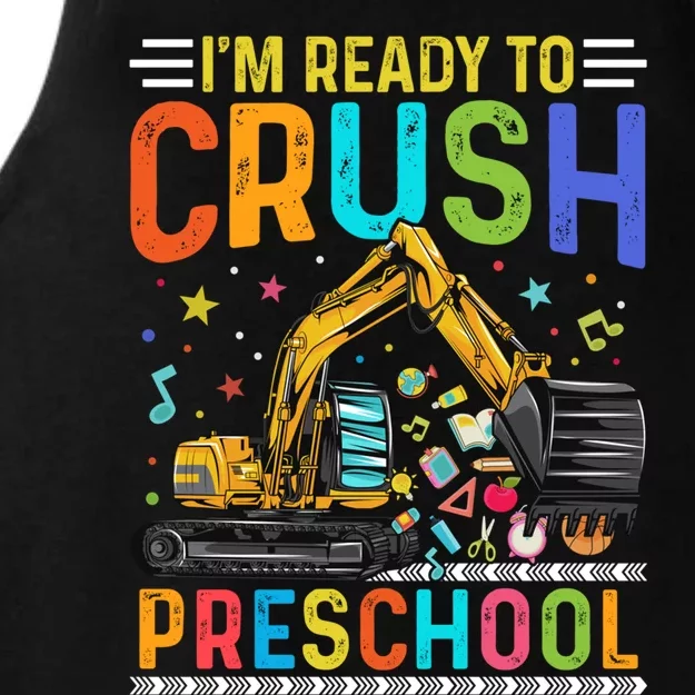 Im Ready To Crush Preschool Team Preschool Teacher Great Gift Ladies Tri-Blend Wicking Tank