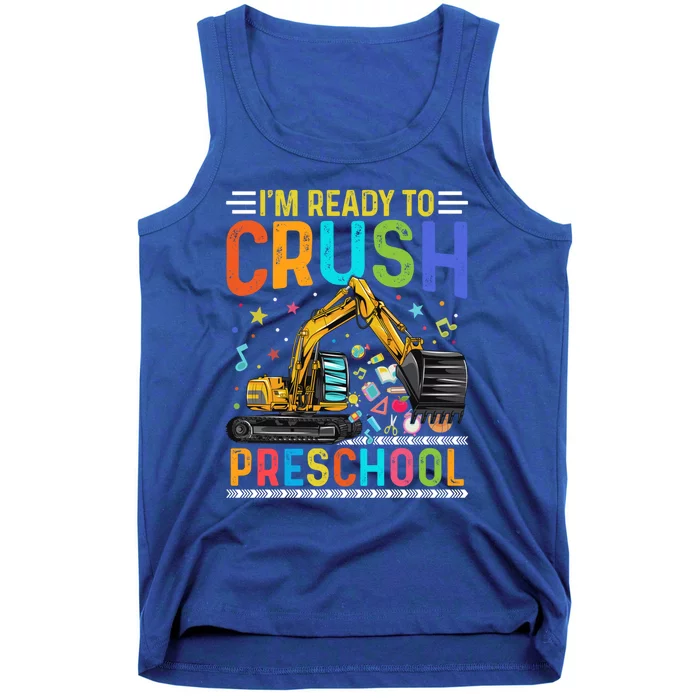 Im Ready To Crush Preschool Team Preschool Teacher Great Gift Tank Top