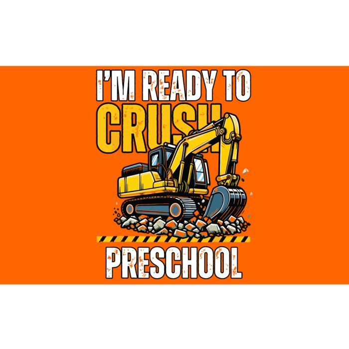 Im Ready To Crush Preschool Boy First Day Of Preschool Bumper Sticker