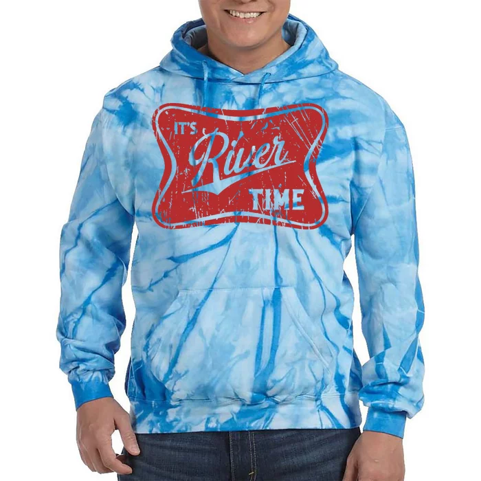 ItS River Time River Vibes Tie Dye Hoodie