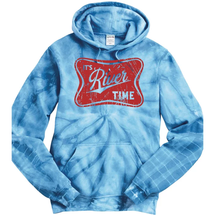 ItS River Time River Vibes Tie Dye Hoodie