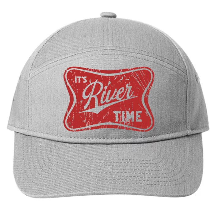 ItS River Time River Vibes 7-Panel Snapback Hat