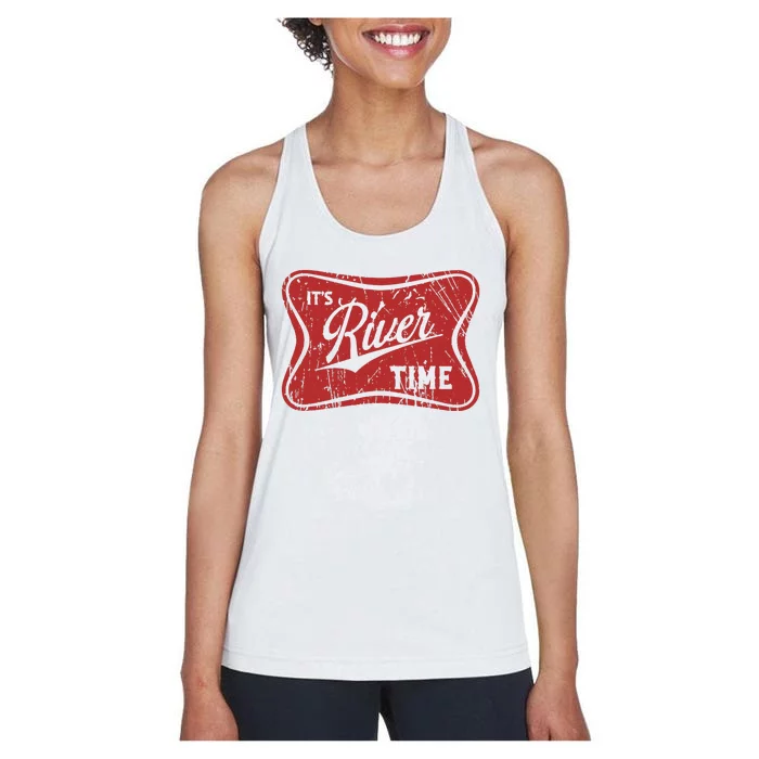 ItS River Time River Vibes Women's Racerback Tank