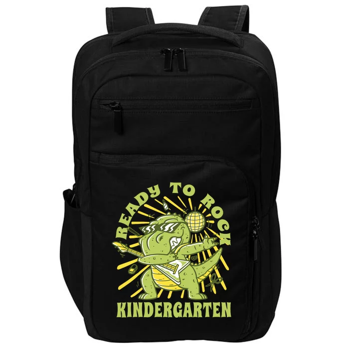 I'm Ready To Crush Kindergarten Dinosaur Impact Tech Backpack