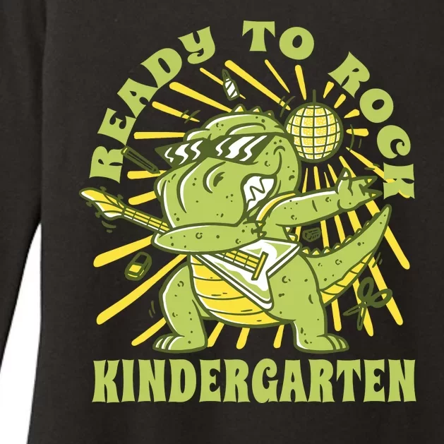 I'm Ready To Crush Kindergarten Dinosaur Womens CVC Long Sleeve Shirt