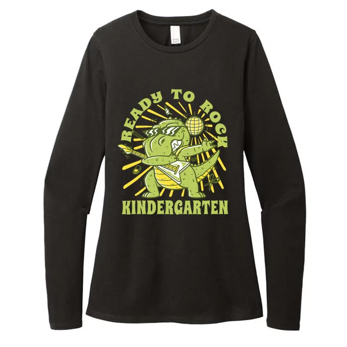 I'm Ready To Crush Kindergarten Dinosaur Womens CVC Long Sleeve Shirt