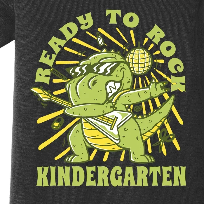 I'm Ready To Crush Kindergarten Dinosaur Baby Bodysuit