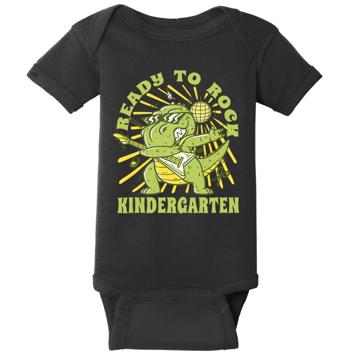 I'm Ready To Crush Kindergarten Dinosaur Baby Bodysuit