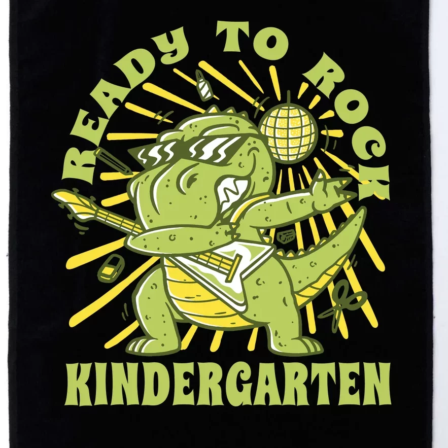 I'm Ready To Crush Kindergarten Dinosaur Platinum Collection Golf Towel