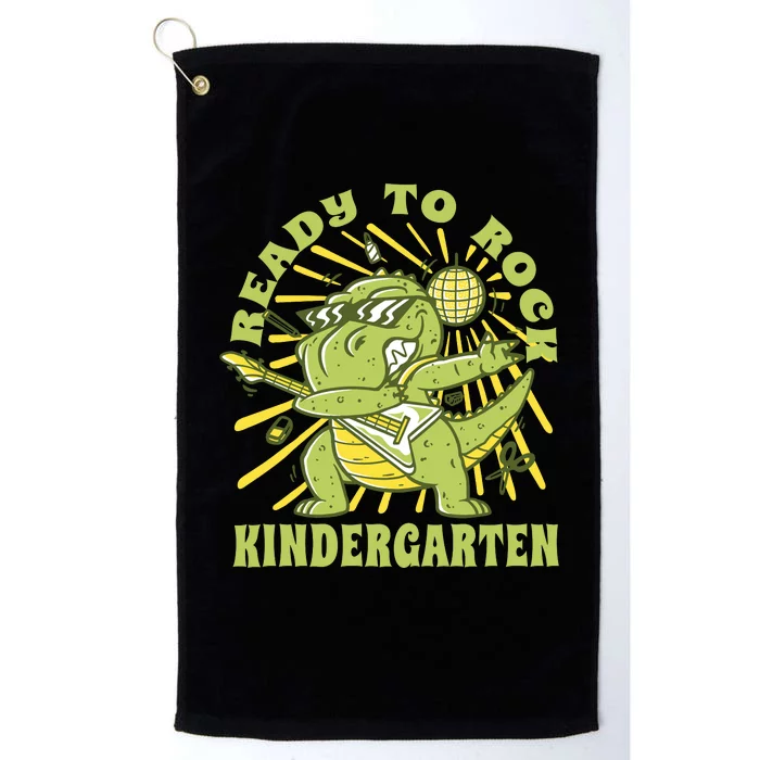 I'm Ready To Crush Kindergarten Dinosaur Platinum Collection Golf Towel