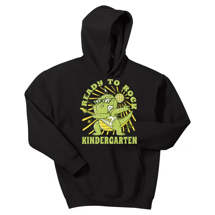 I'm Ready To Crush Kindergarten Dinosaur Kids Hoodie