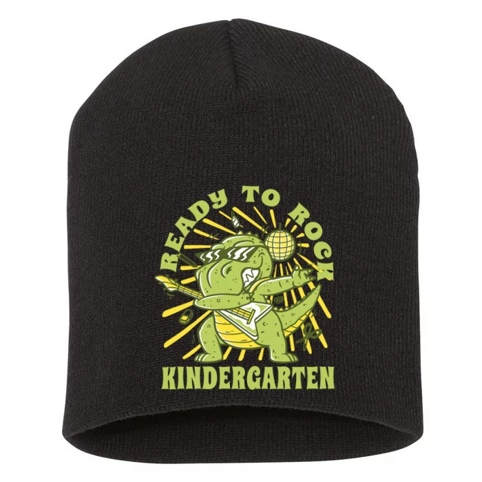 I'm Ready To Crush Kindergarten Dinosaur Short Acrylic Beanie