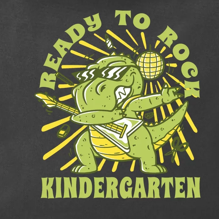 I'm Ready To Crush Kindergarten Dinosaur Zip Tote Bag