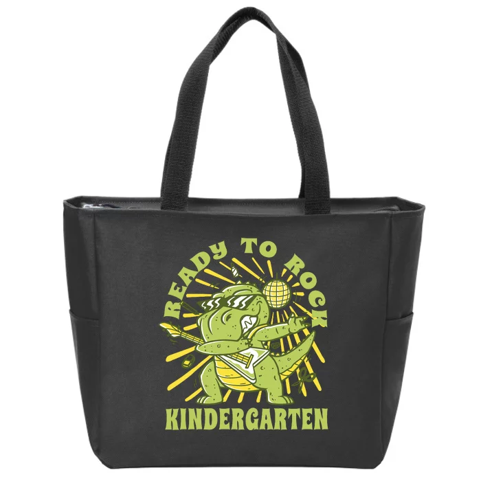 I'm Ready To Crush Kindergarten Dinosaur Zip Tote Bag