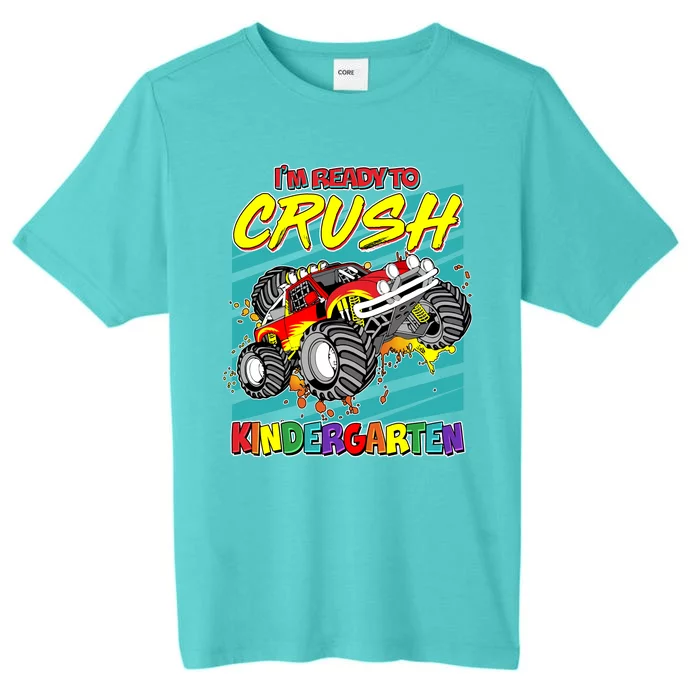 I'm Ready To Crush Kindergarten Monster Truck ChromaSoft Performance T-Shirt