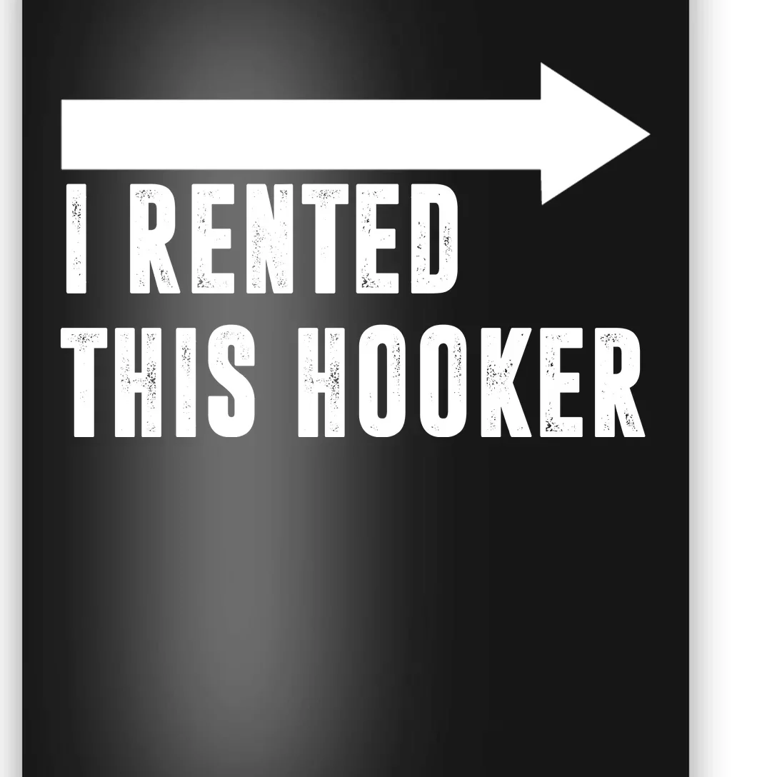 I Rented This Hooker Funny Poster