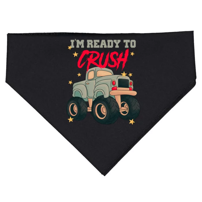 Im Ready To Crush USA-Made Doggie Bandana