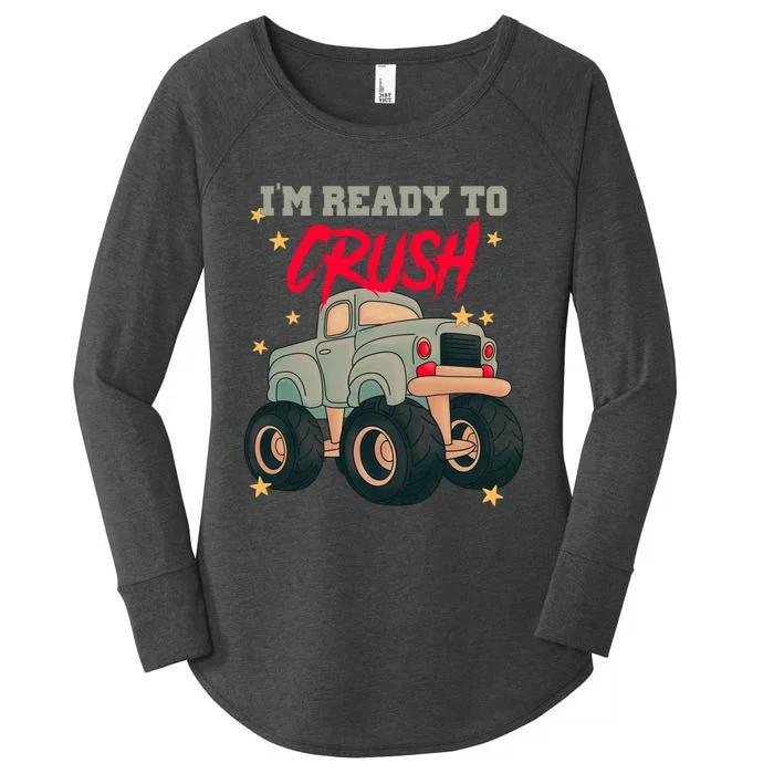 Im Ready To Crush Women's Perfect Tri Tunic Long Sleeve Shirt