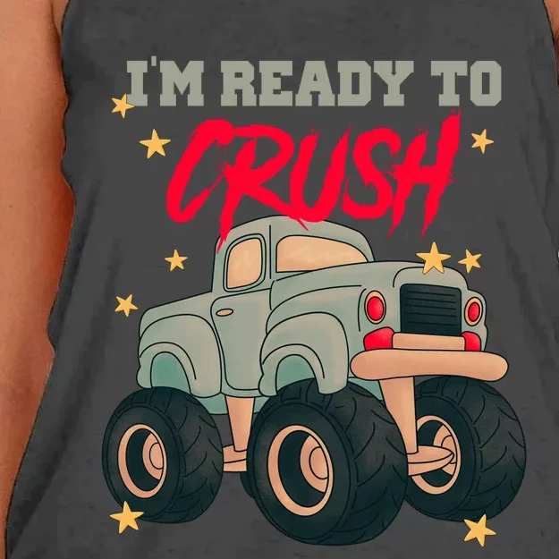 Im Ready To Crush Women's Knotted Racerback Tank