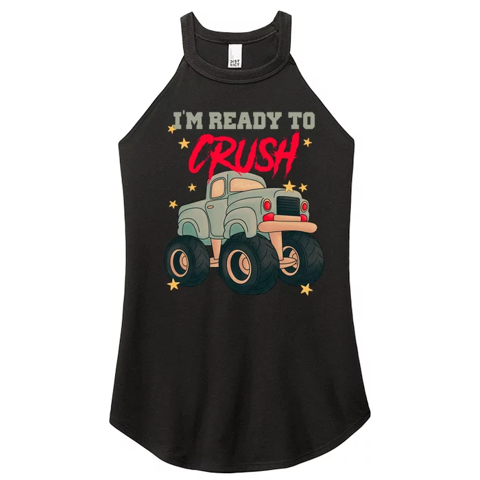 Im Ready To Crush Women’s Perfect Tri Rocker Tank