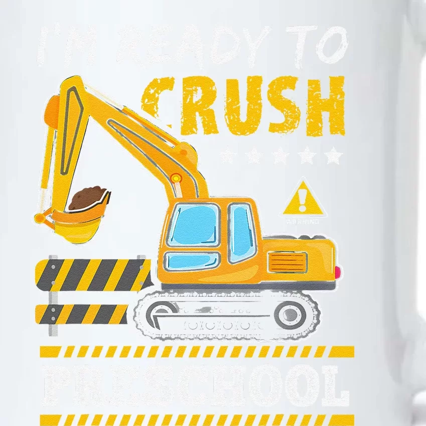 IM Ready To Crush Preschool Construction Vehicle Black Color Changing Mug