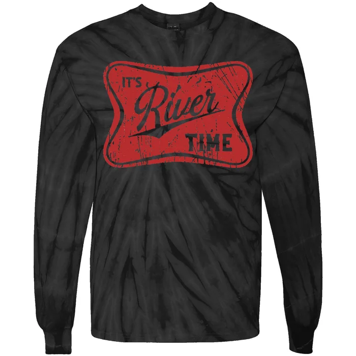 ItS River Time River Vibes Tie-Dye Long Sleeve Shirt