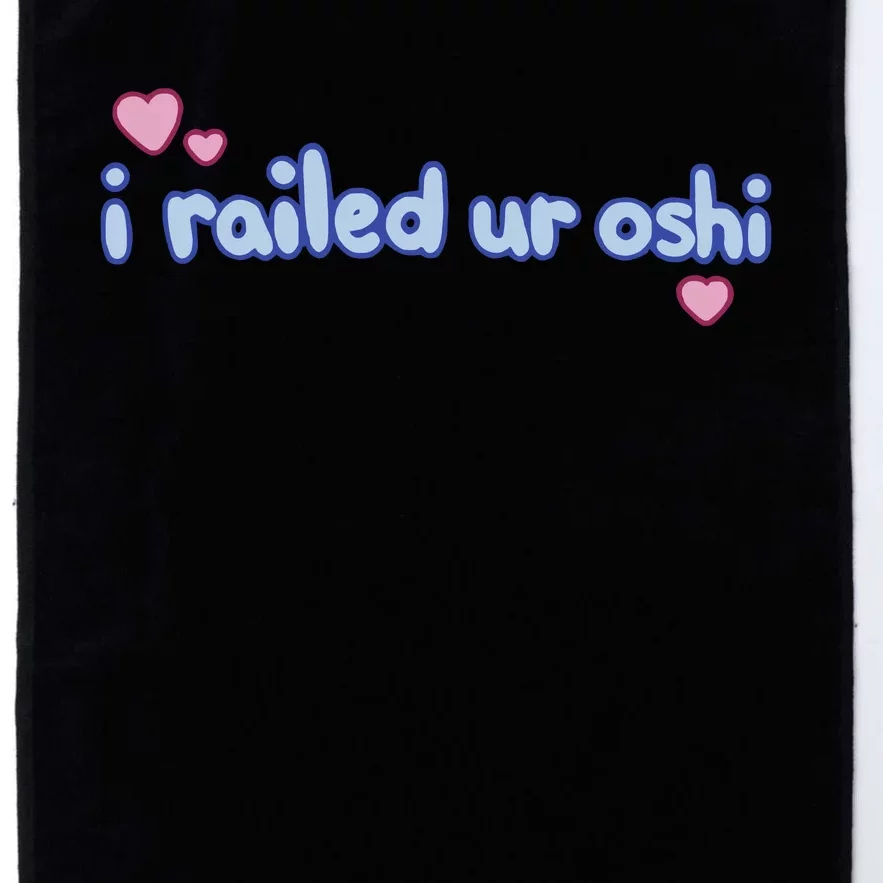 I Railed Ur Oshi Platinum Collection Golf Towel