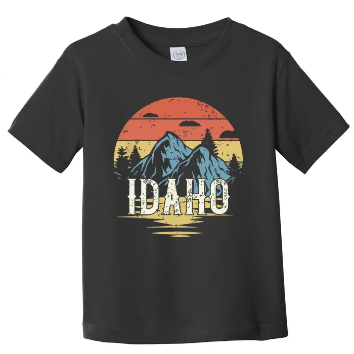 Idaho Retro Vintage Toddler T-Shirt