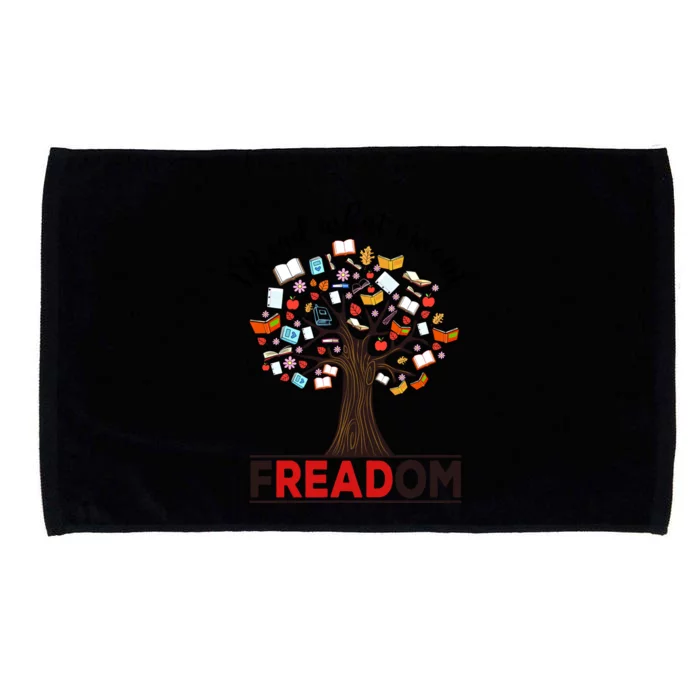 I Read What I Want Funny Gift Banned Books Week Librarian Gift Microfiber Hand Towel