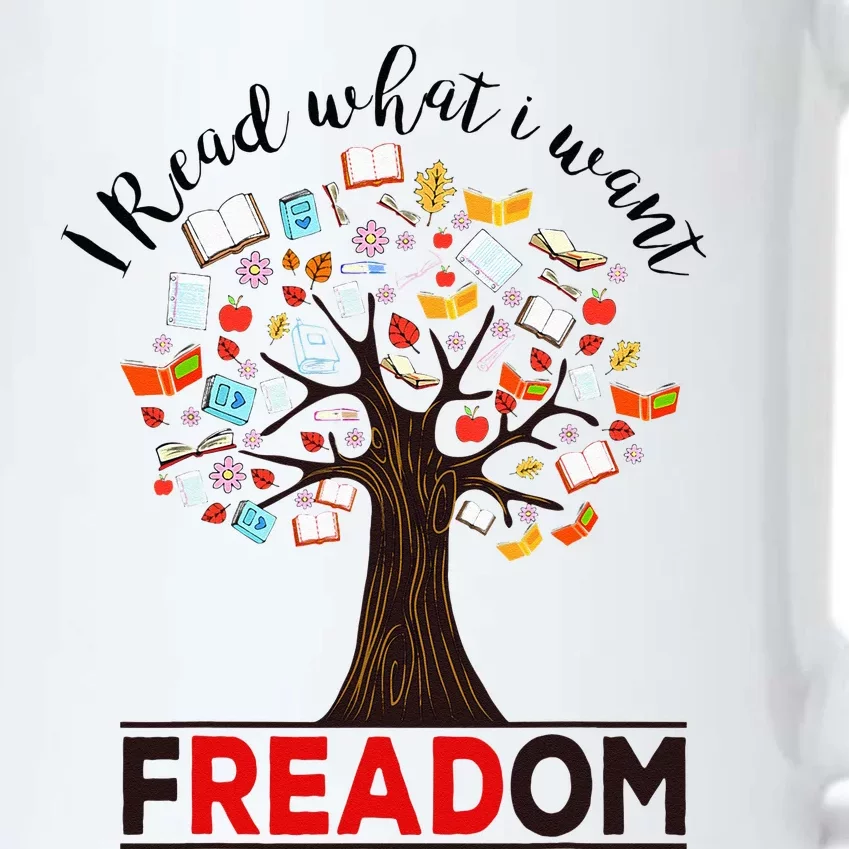 I Read What I Want Banned Books Week Librarian Black Color Changing Mug