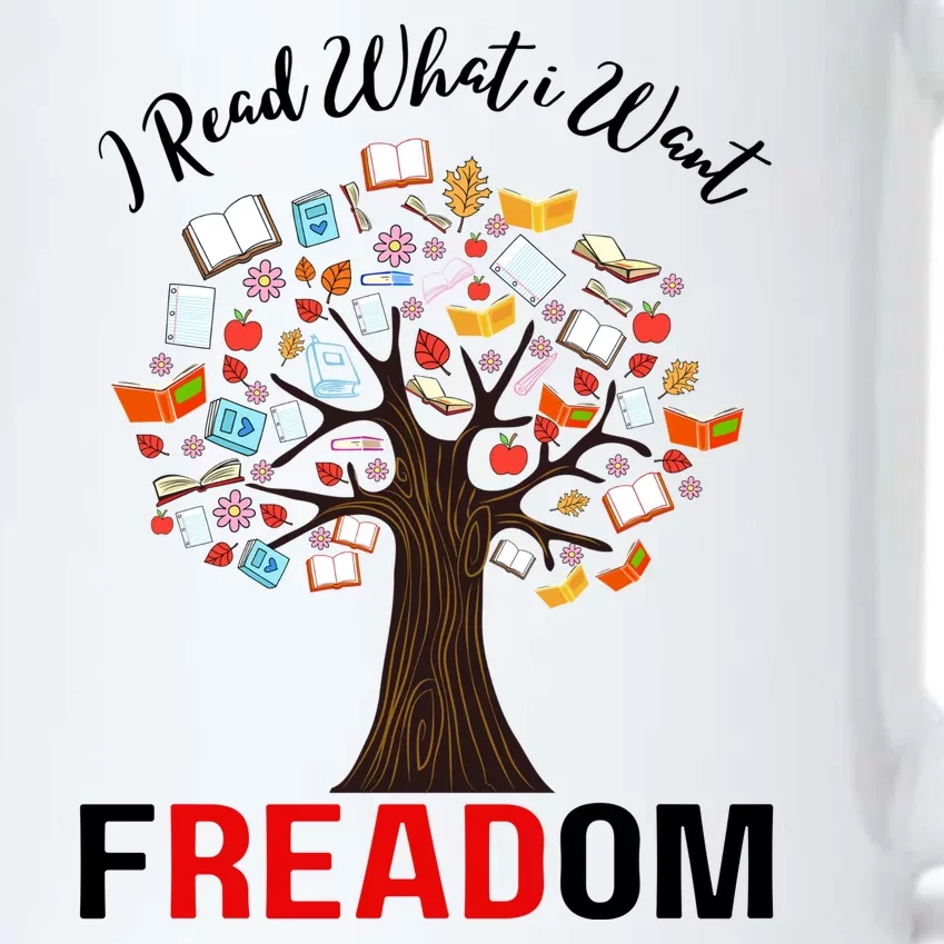 I Read What I Want Banned Books Week Librarian Black Color Changing Mug