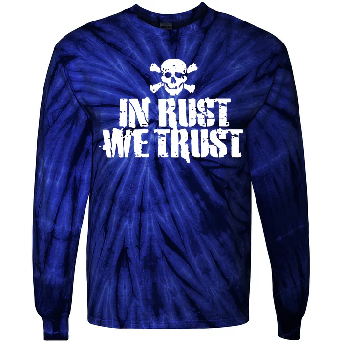 In Rust We Trust Tie-Dye Long Sleeve Shirt