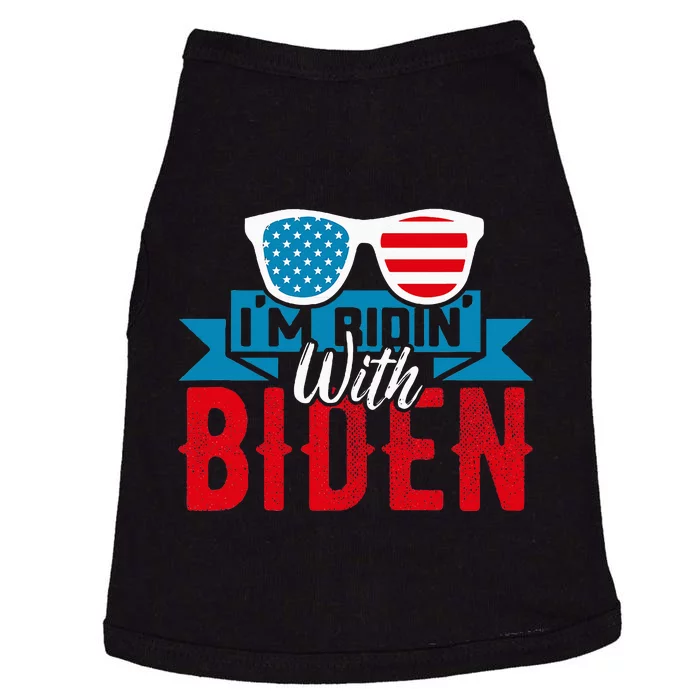 IM Ridin With Biden 2023 Joe Biden Doggie Tank