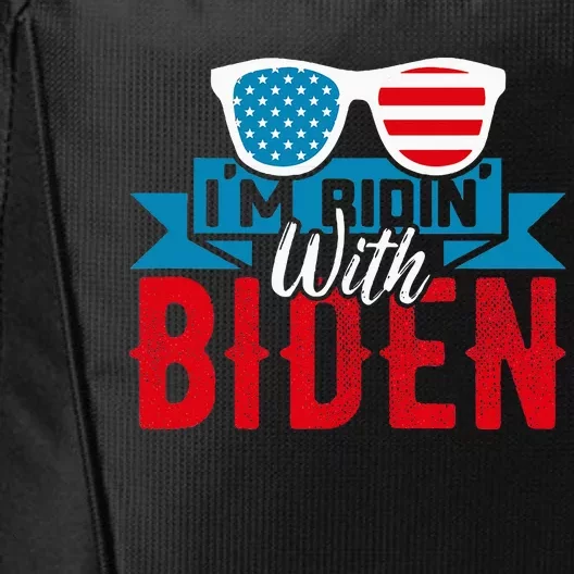 IM Ridin With Biden 2023 Joe Biden City Backpack