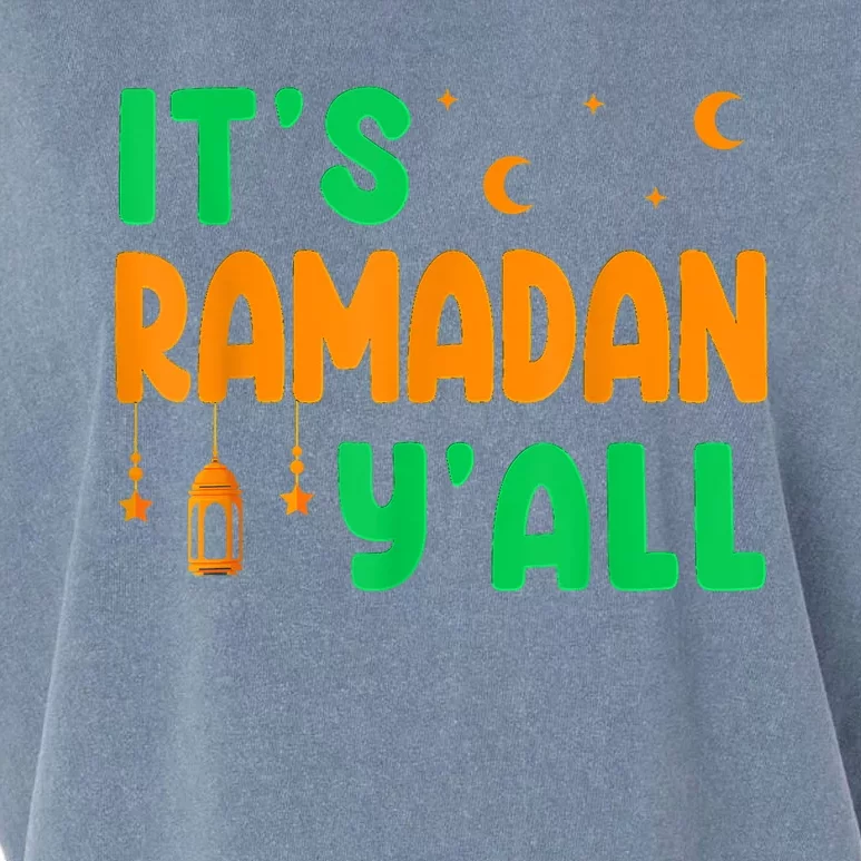 Its Ramadan Yall Ramadan Ramadan Kareem Garment-Dyed Women's Muscle Tee