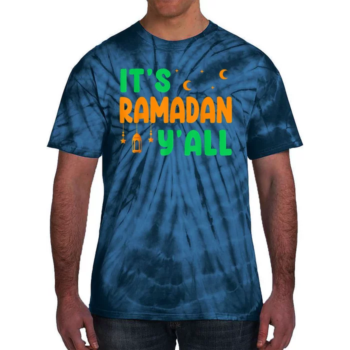 Its Ramadan Yall Ramadan Ramadan Kareem Tie-Dye T-Shirt