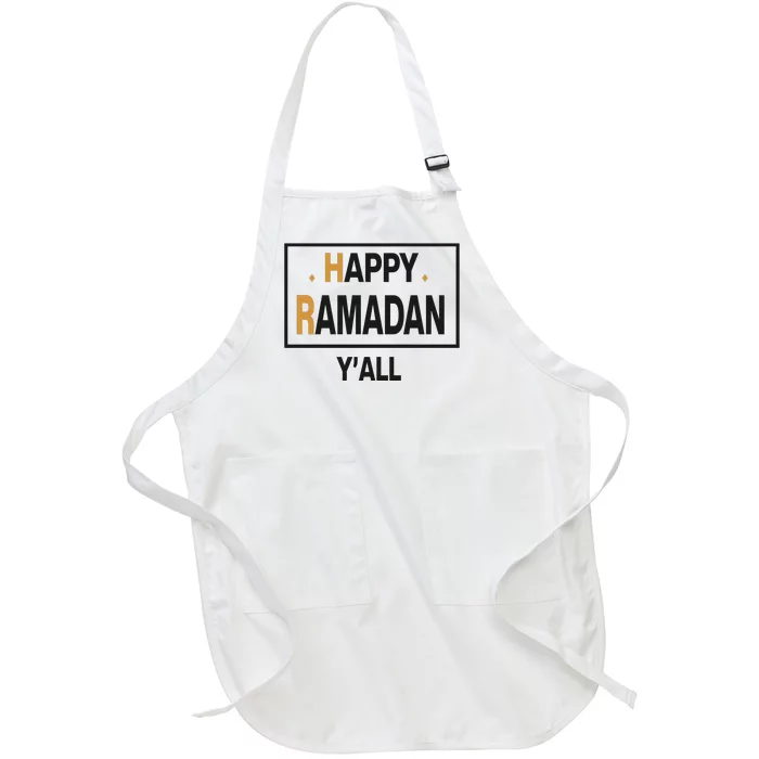 Its Ramadan Yall Classic Full-Length Apron With Pocket