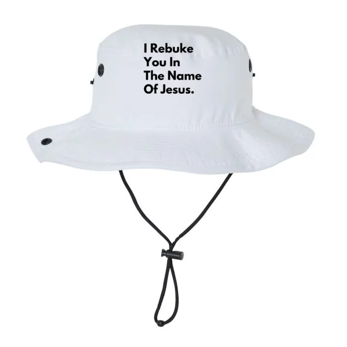 I Rebuke You In The Name Of Jesus Legacy Cool Fit Booney Bucket Hat