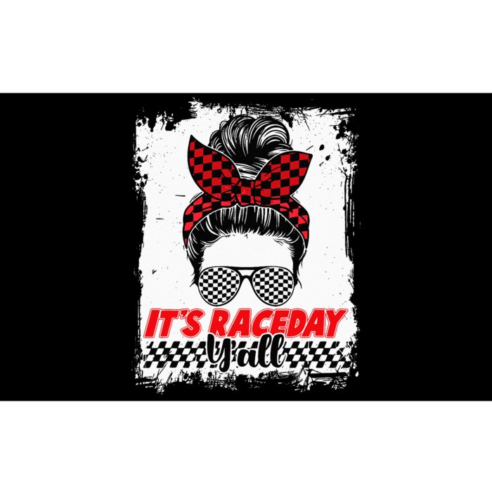 Its Raceday Yall Dirt Track Racing Race Car Lover Women Girl Bumper Sticker